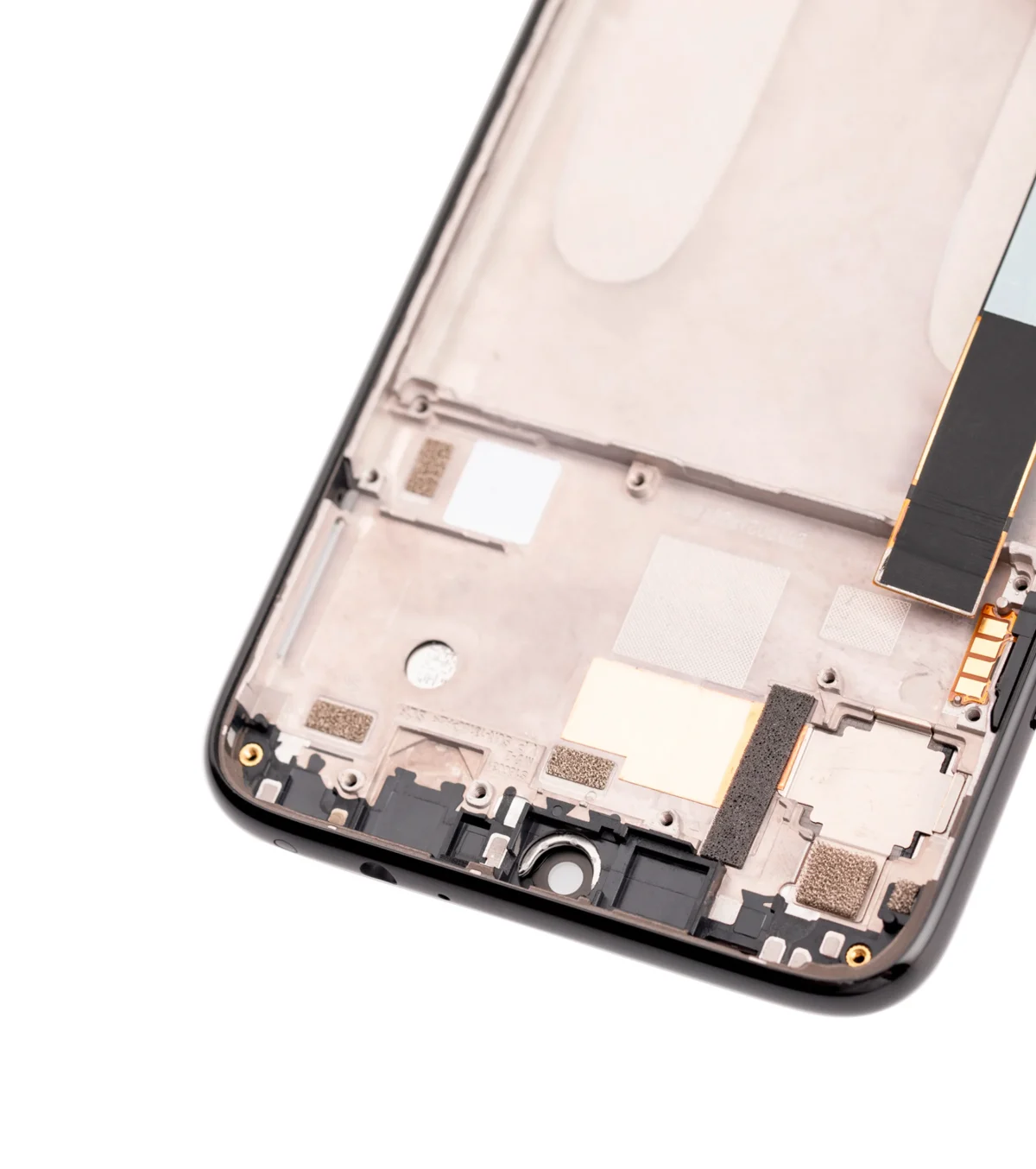 Xiaomi Redmi Note 7 İle Uyumlu / 7 Pro Orijinal (Siyah)  Çerçeveli Ekran Dokunmatik - Görsel 4
