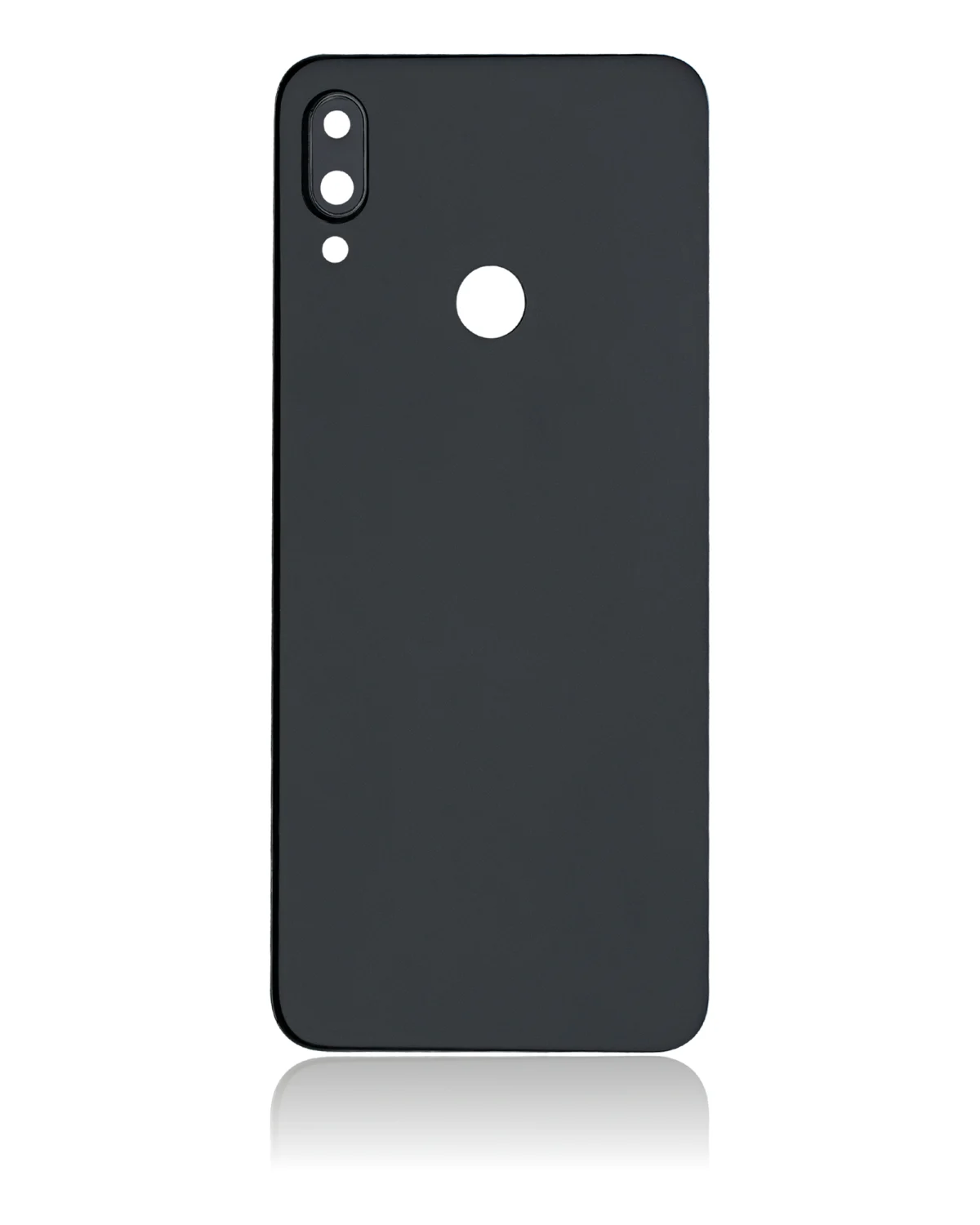 Xiaomi Redmi Note 7 İle Uyumlu Arka Kapak Cam KameraLensli  (Siyah) - Görsel 2