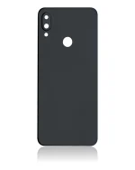 Xiaomi Redmi Note 7 İle Uyumlu Arka Kapak Cam KameraLensli  (Siyah) - Görsel 2