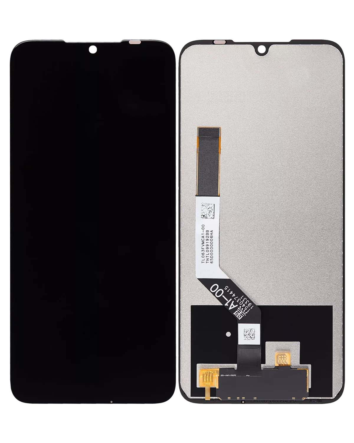 Xiaomi Redmi Note 7 İle Uyumlu Ekran Dokunmatik Çerçevesiz  / 7 Pro (A Plus Kalite) (Siyah)