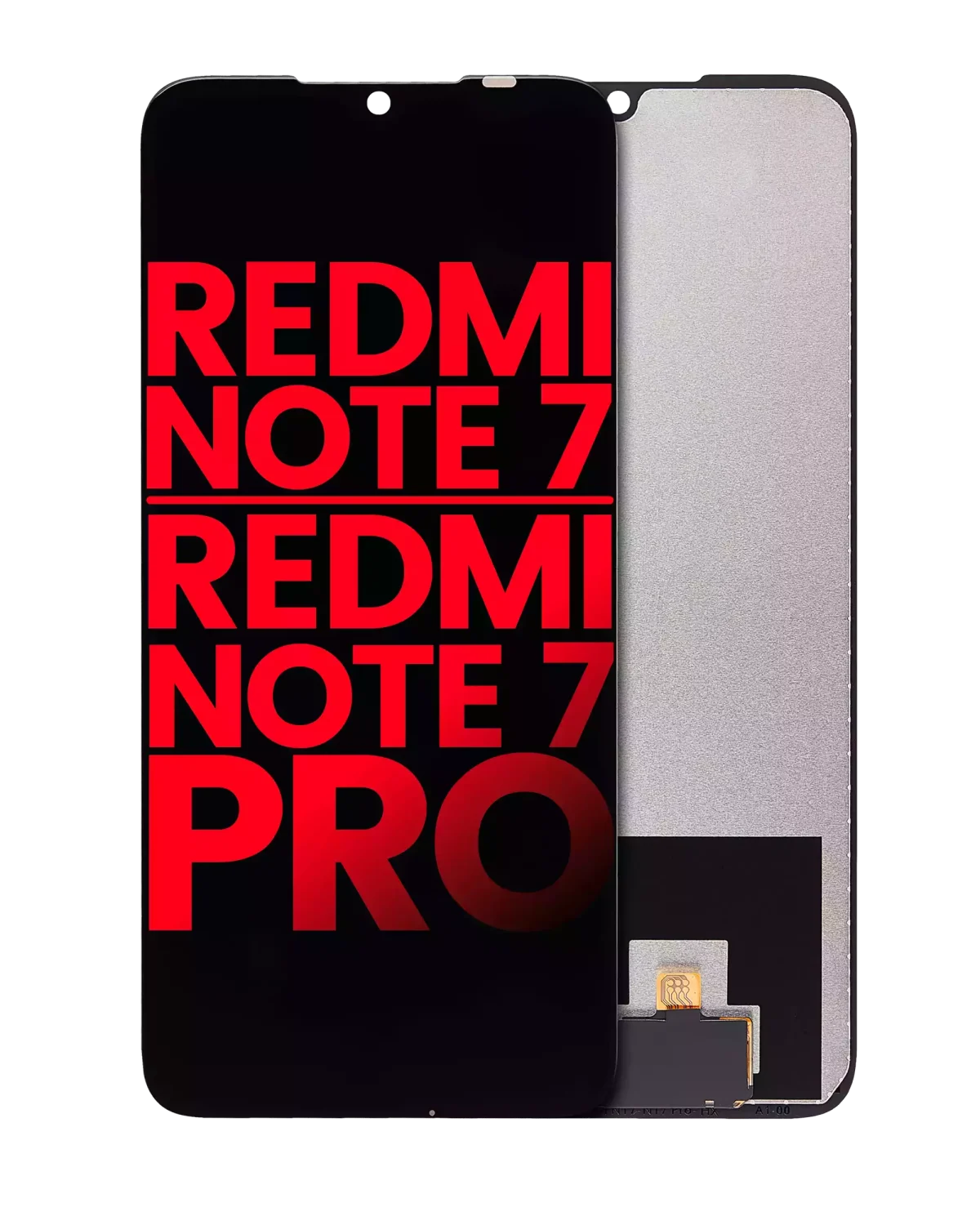 Xiaomi Redmi Note 7 İle Uyumlu Ekran Dokunmatik Çerçevesiz  / 7 Pro (A Plus Kalite) (Siyah) - Görsel 6