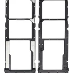 Xiaomi Redmi Note 8 İle Uyumlu Çift Sim Kart Tepsisi / Note 8 (Uzay Siyahı)