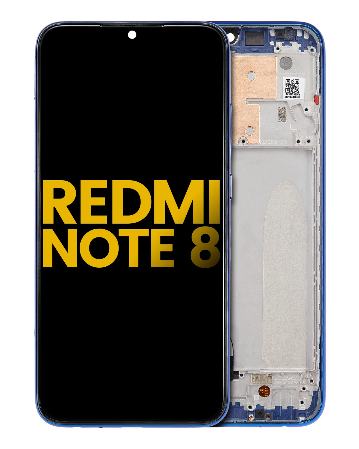 Xiaomi Redmi Note 8 İle Uyumlu Ekran Dokunmatik Çerçeveli Orijinal (Neptün Mavisi) - Görsel 2