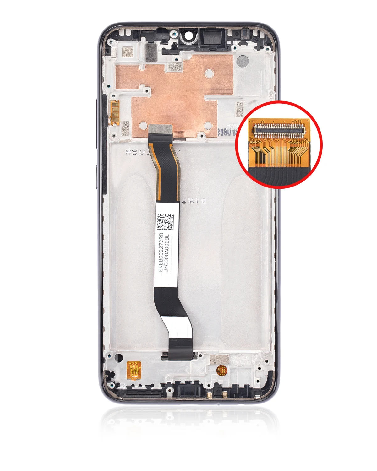 Xiaomi Redmi Note 8 İle Uyumlu Ekran Dokunmatik Çerçeveli Orijinal (Uzay Siyahı) - Görsel 3