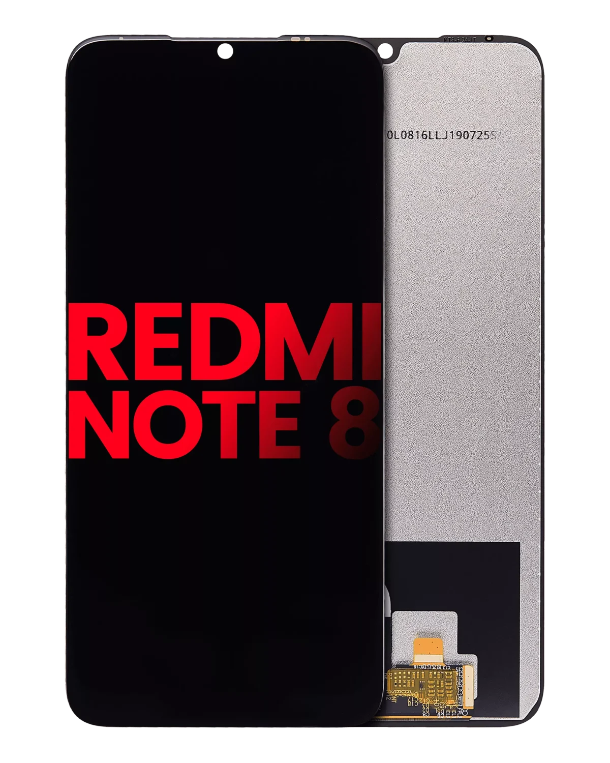 Xiaomi Redmi Note 8 İle Uyumlu Ekran Dokunmatik Çerçevesiz (A Plus Kalite) - Görsel 2