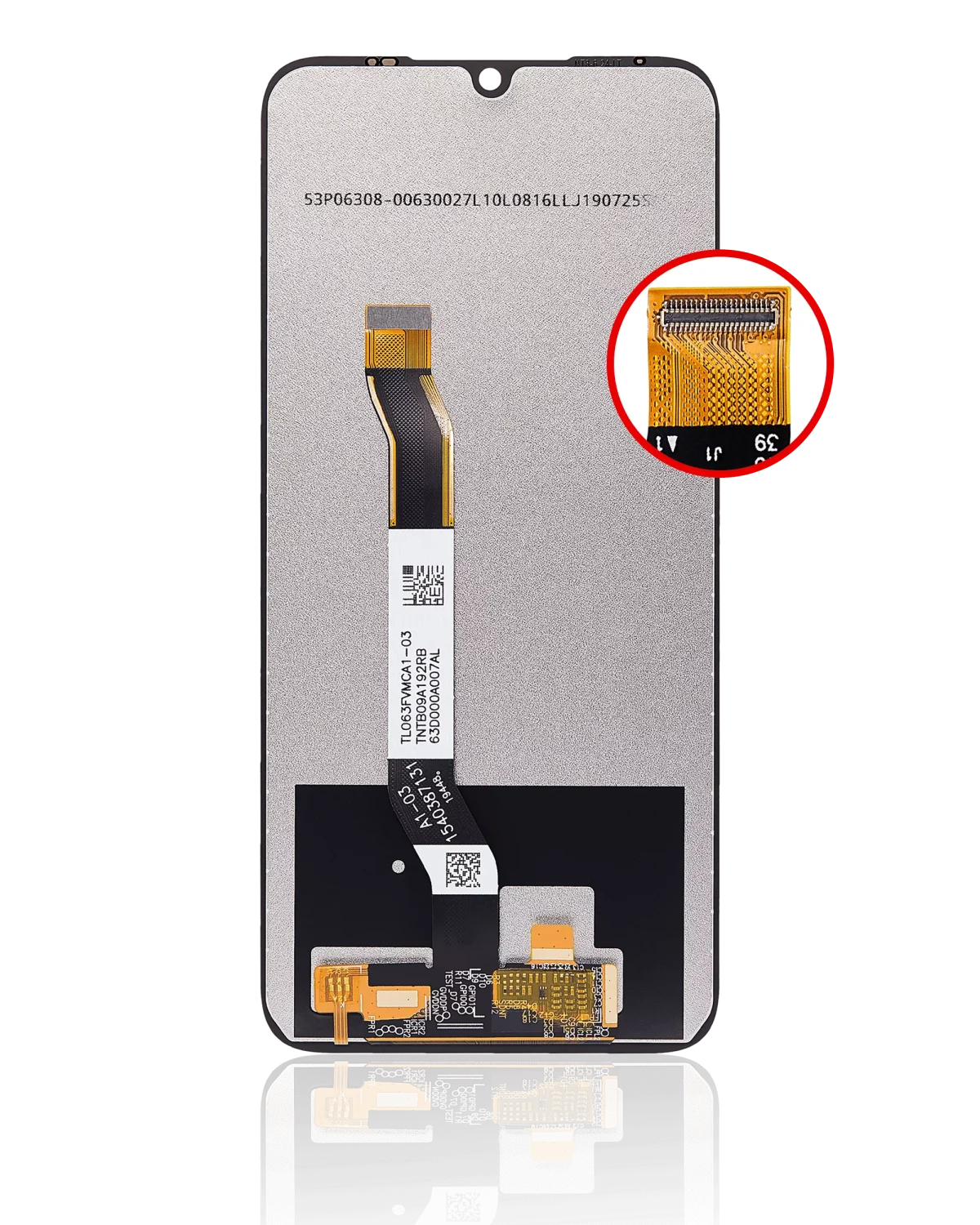 Xiaomi Redmi Note 8 İle Uyumlu Ekran Dokunmatik Çerçevesiz (A Plus Kalite) - Görsel 4