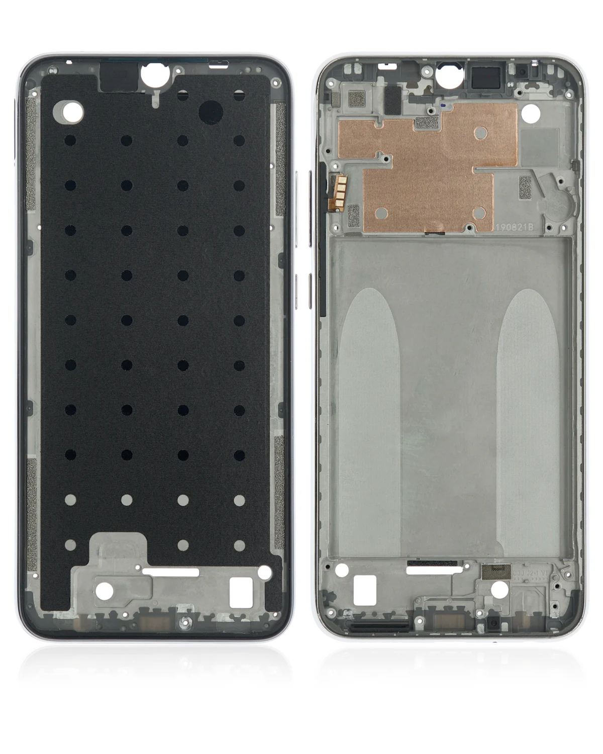 Xiaomi Redmi Note 8 İle Uyumlu Moonlight White)  Orta Kasası