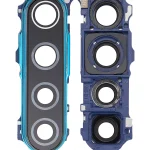 Xiaomi Redmi Note 8 İle Uyumlu Neptün Mavisi) Orijinal  Braketli / Çerçeveli Arka Kamera Lensi