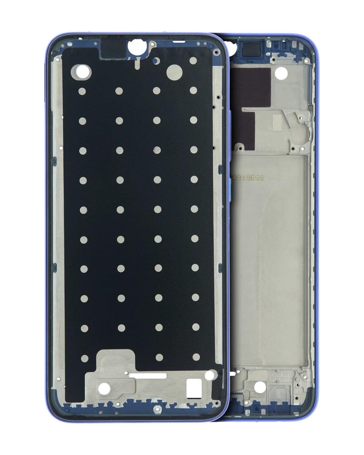 Xiaomi Redmi Note 8 İle Uyumlu Neptune Blue)  Orta Kasası - Görsel 2