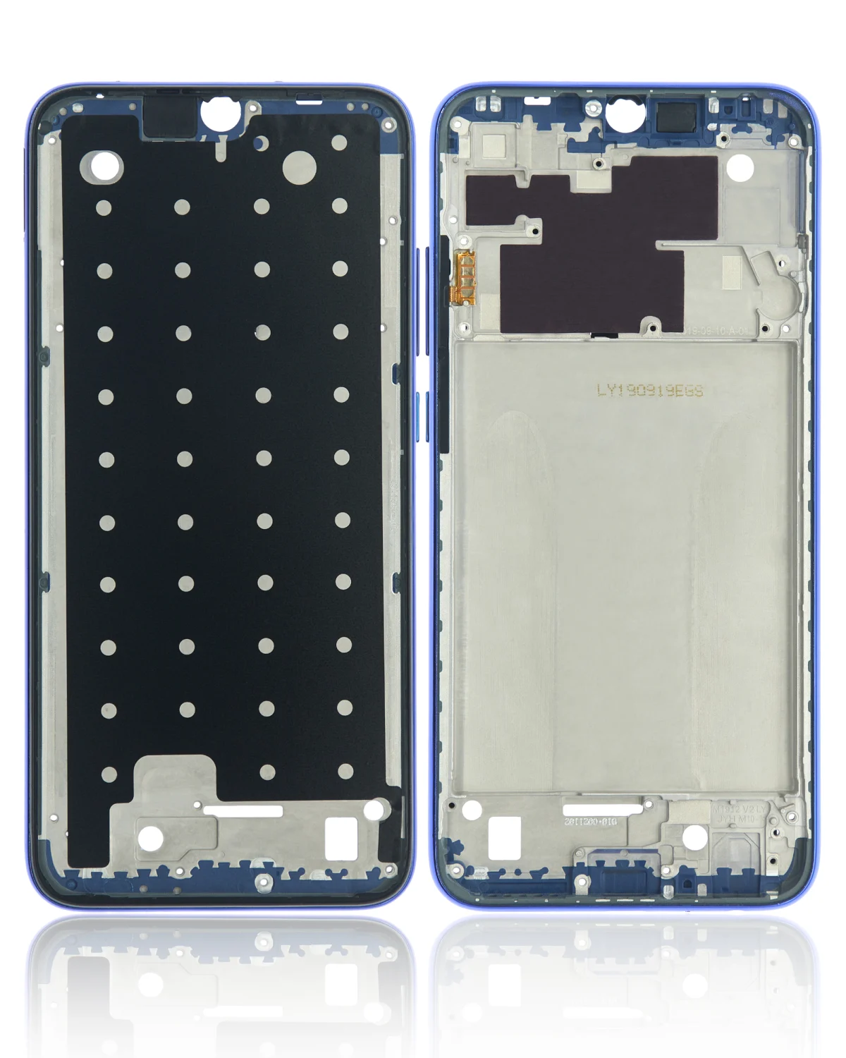 Xiaomi Redmi Note 8 İle Uyumlu Neptune Blue)  Orta Kasası
