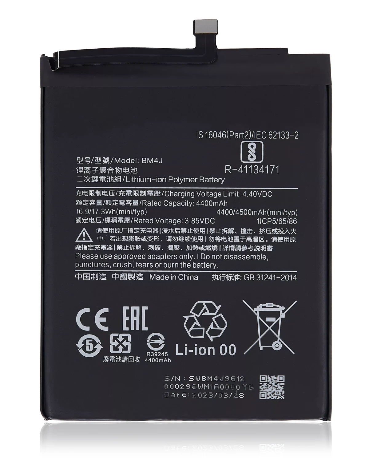 Xiaomi Redmi Note 8 Pro İle Uyumlu BM4J) Batarya Pil Orijinal - Görsel 6