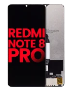 Xiaomi Redmi Note 8 Pro İle Uyumlu Ekran Dokunmatik Çerçevesiz (A Plus Kalite) (Siyah) - Görsel 2