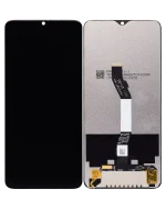 Xiaomi Redmi Note 8 Pro İle Uyumlu Ekran Dokunmatik Çerçevesiz (A Plus Kalite) (Siyah)