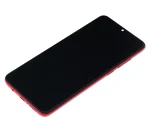 Xiaomi Redmi Note 8 Pro İle Uyumlu Orijinal (Kırmızı) Çerçeveli Ekran Dokunmatik - Görsel 5