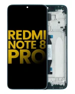 Xiaomi Redmi Note 8 Pro İle Uyumlu Orijinal (Yeşil) Çerçeveli Ekran Dokunmatik - Görsel 2