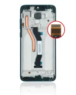 Xiaomi Redmi Note 8 Pro İle Uyumlu Orijinal (Yeşil) Çerçeveli Ekran Dokunmatik - Görsel 4