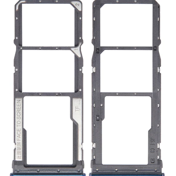 Xiaomi Redmi Note 8T İle Uyumlu Çift Sim Kart Tepsisi (Neptün Mavisi)