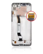 Xiaomi Redmi Note 8T İle Uyumlu Ekran Dokunmatik Çerçeveli Orijinal (Moonlight Beyaz) - Görsel 4
