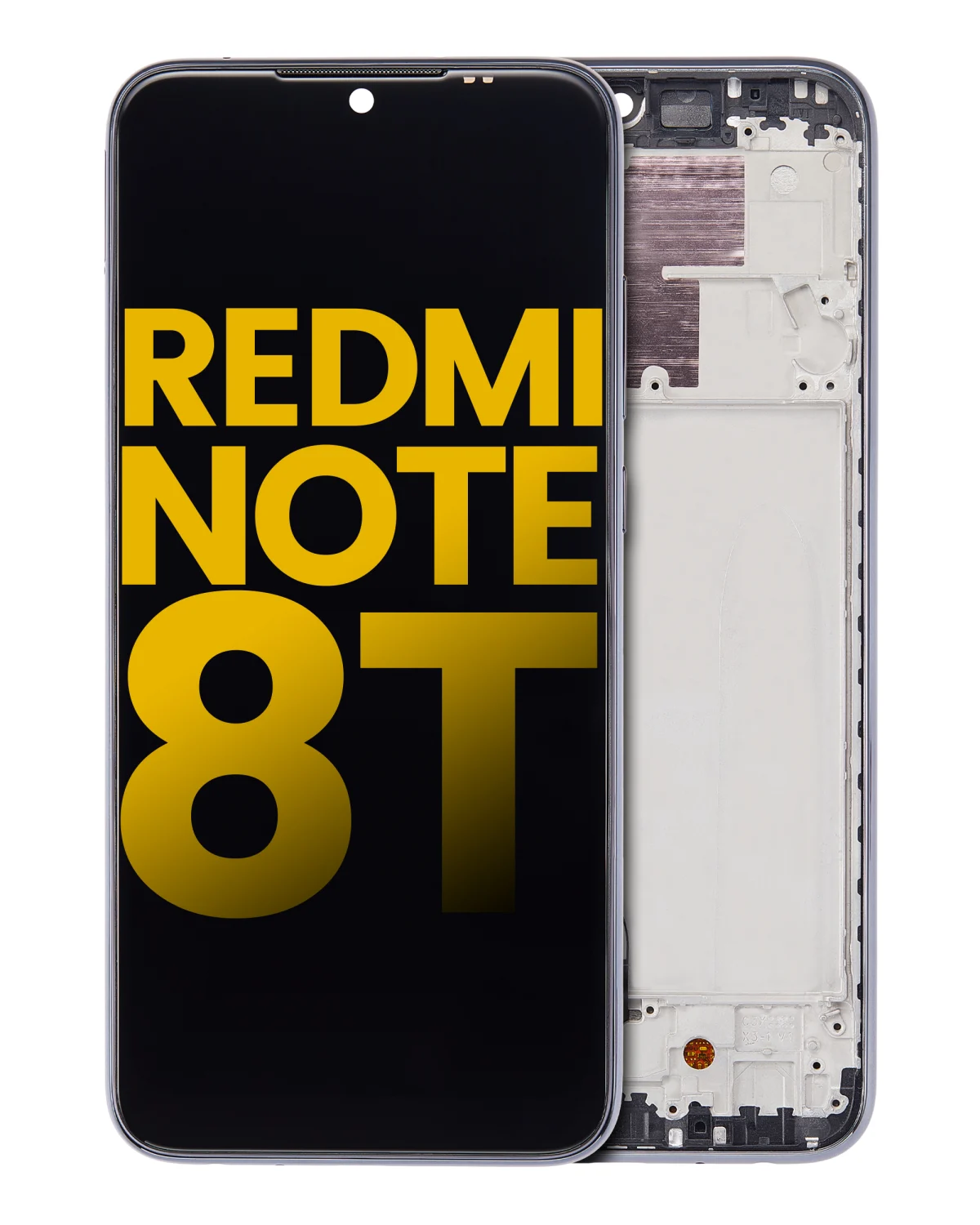 Xiaomi Redmi Note 8T İle Uyumlu Ekran Dokunmatik Çerçeveli Orijinal (Moonshadow Gri) - Görsel 2