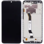 Xiaomi Redmi Note 8T İle Uyumlu Ekran Dokunmatik Çerçeveli Orijinal (Moonshadow Gri)