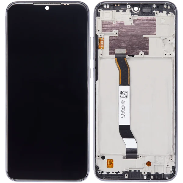 Xiaomi Redmi Note 8T İle Uyumlu Ekran Dokunmatik Çerçeveli Orijinal (Moonshadow Gri)