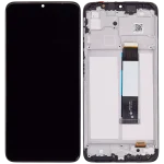 Xiaomi Redmi Note 9 4G İle Uyumlu Ekran Dokunmatik Çerçeveli Orijinal (Tüm Renkler Uyumlu)