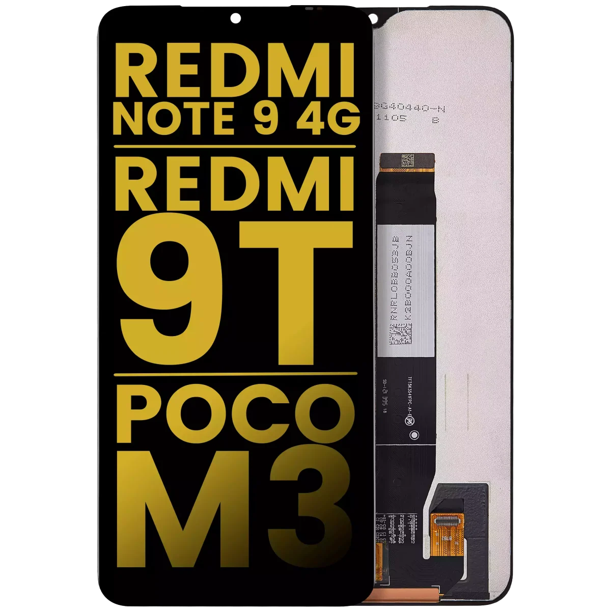 Xiaomi Redmi Note 9 4G İle Uyumlu Ekran Dokunmatik Çerçevesiz Orijinal (Tüm Renklerle Uyumlu) - Görsel 3