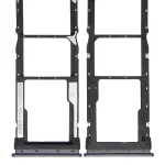 Xiaomi Redmi Note 9 5G İle Uyumlu Çift Sim Kart Tepsisi (Gri)