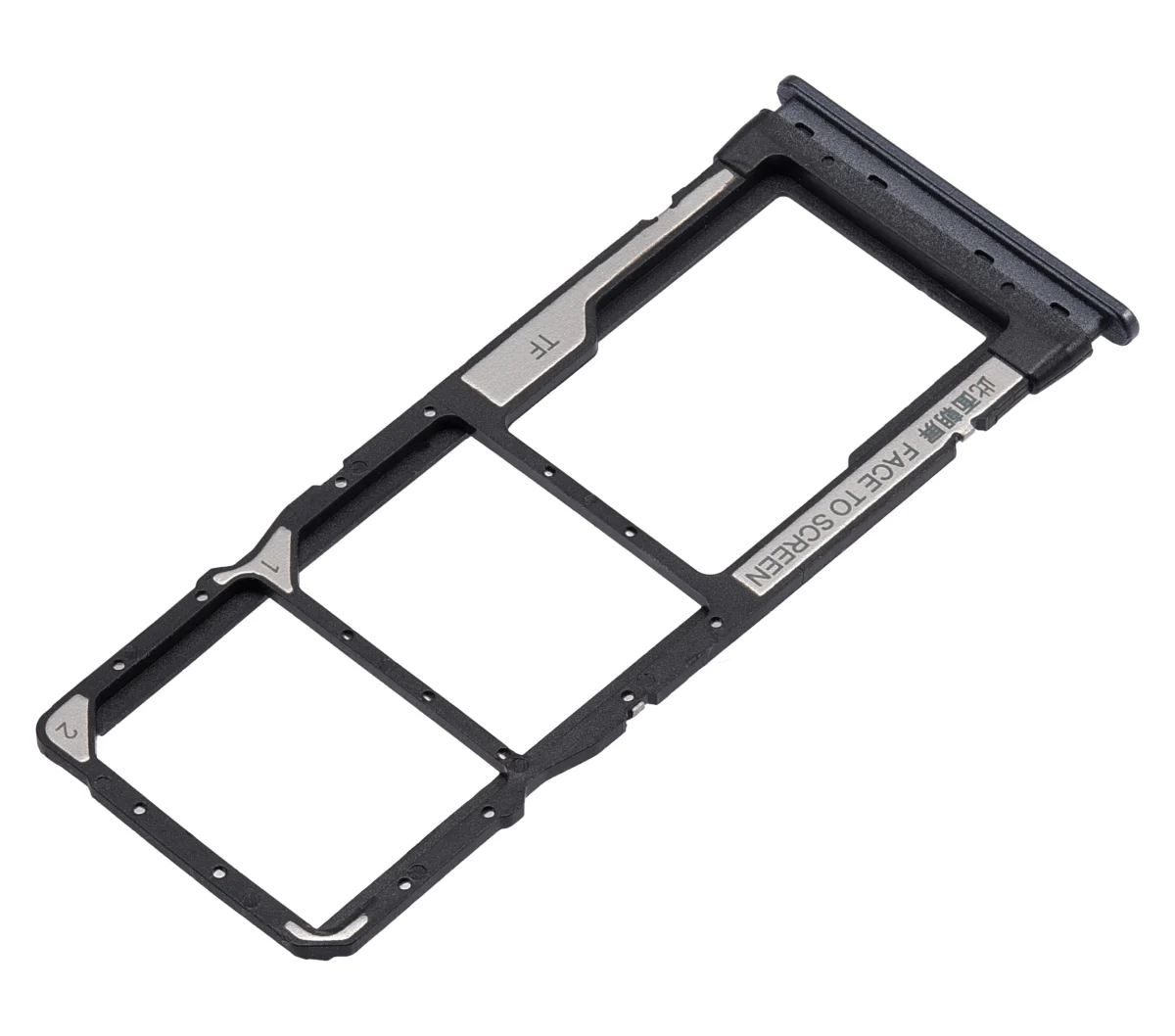 Xiaomi Redmi Note 9 5G İle Uyumlu Çift Sim Kart Tepsisi (Gri) - Görsel 4