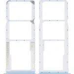 Xiaomi Redmi Note 9 İle Uyumlu Çift Sim Kart Tepsisi (Polar Beyazı)