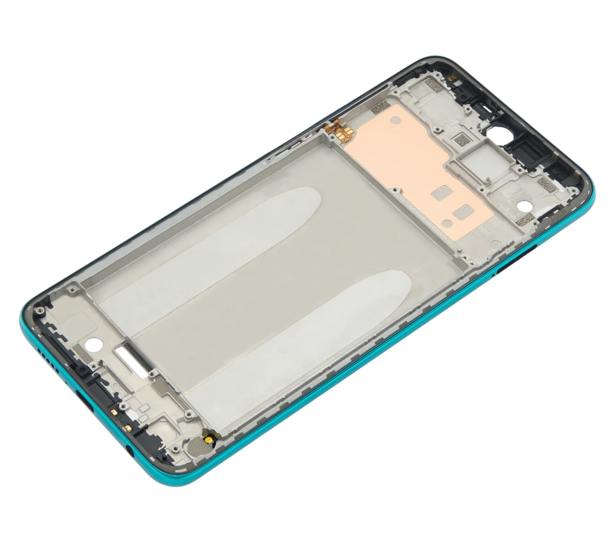 Xiaomi Redmi Note 9 Pro İle Uyumlu Orta Kasa (Tropikal Yeşil) - Görsel 6