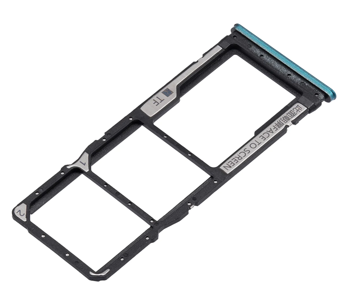 Xiaomi Redmi Note 9 Pro İle Uyumlu Sim Kart Tepsisi (Tropikal Yeşil) - Görsel 4