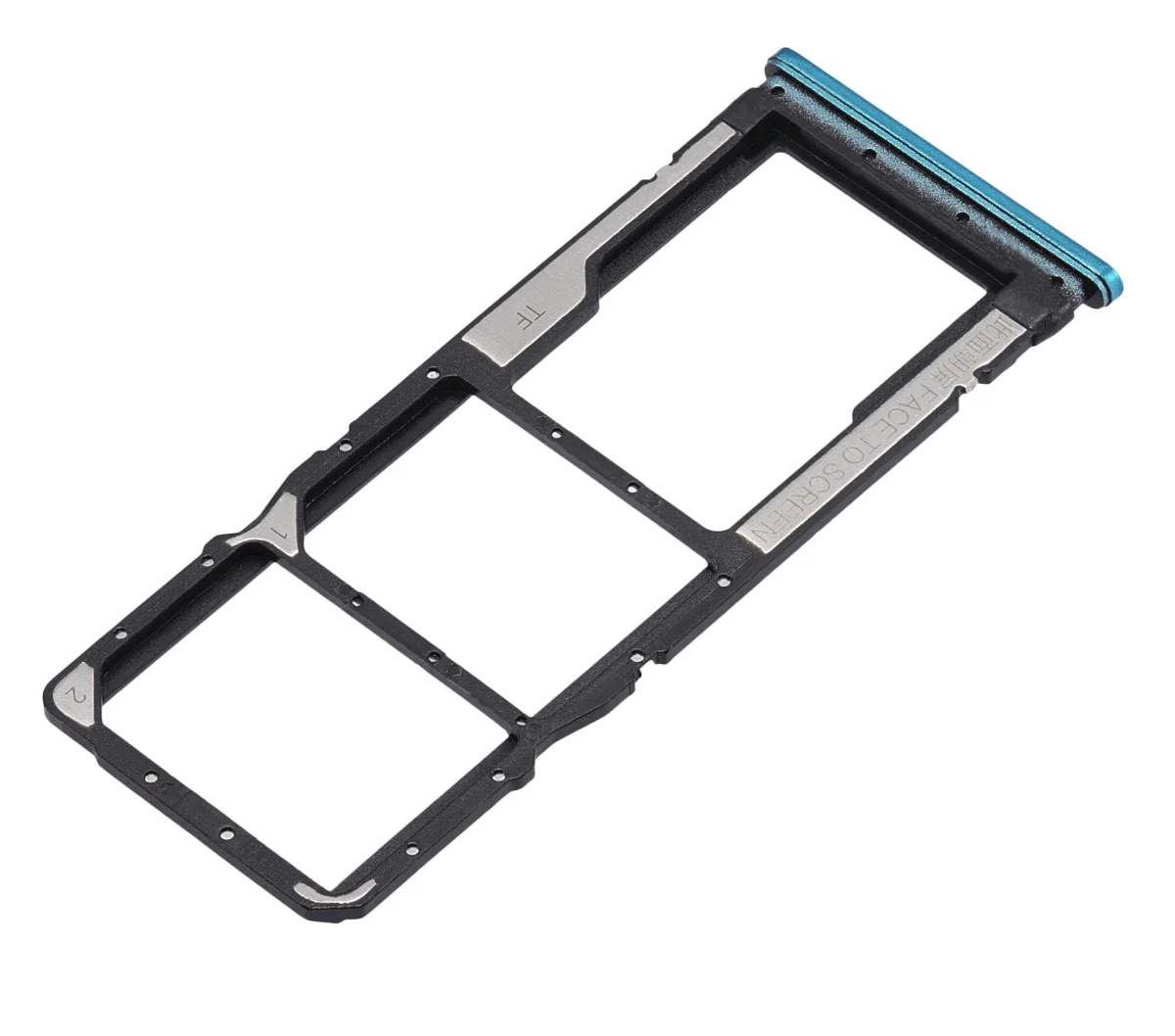 Xiaomi Redmi Note 9S İle Uyumlu Çift Sim Kart Tepsisi (Aurora Blue) - Görsel 4