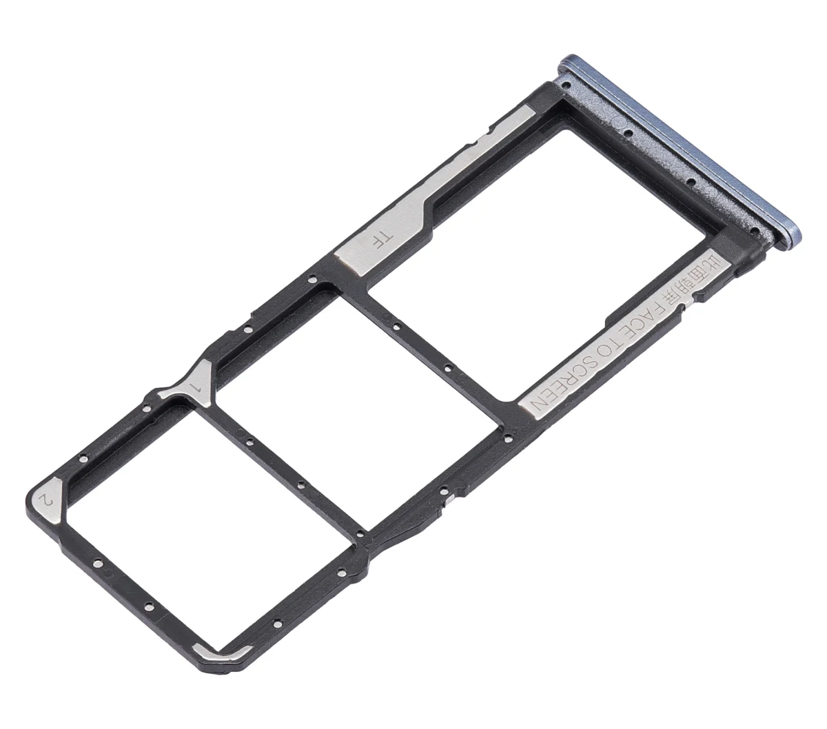 Xiaomi Redmi Note 9S İle Uyumlu Çift Sim Kart Tepsisi (Interstellar Gri) - Görsel 3