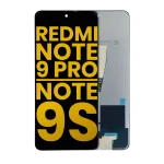 Xiaomi Redmi Note 9S İle Uyumlu Ekran Dokunmatik Çerçevesiz Orijinal (Tüm Renkler Uyumlu)