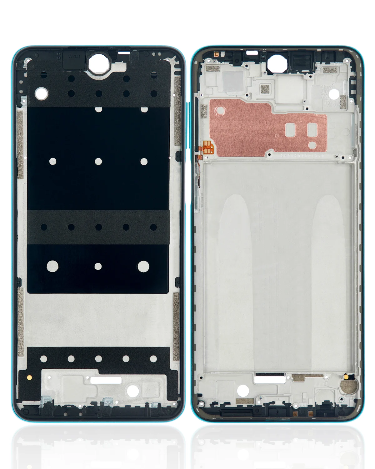 Xiaomi Redmi Note 9S İle Uyumlu Orta Kasa (Aurora Blue)