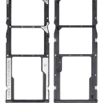 Xiaomi Redmi Note 9T İle Uyumlu Çift Sim Kart Tepsisi (Mavi)