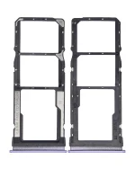 Xiaomi Redmi Note 9T İle Uyumlu Çift Sim Kart Tepsisi (Violet)