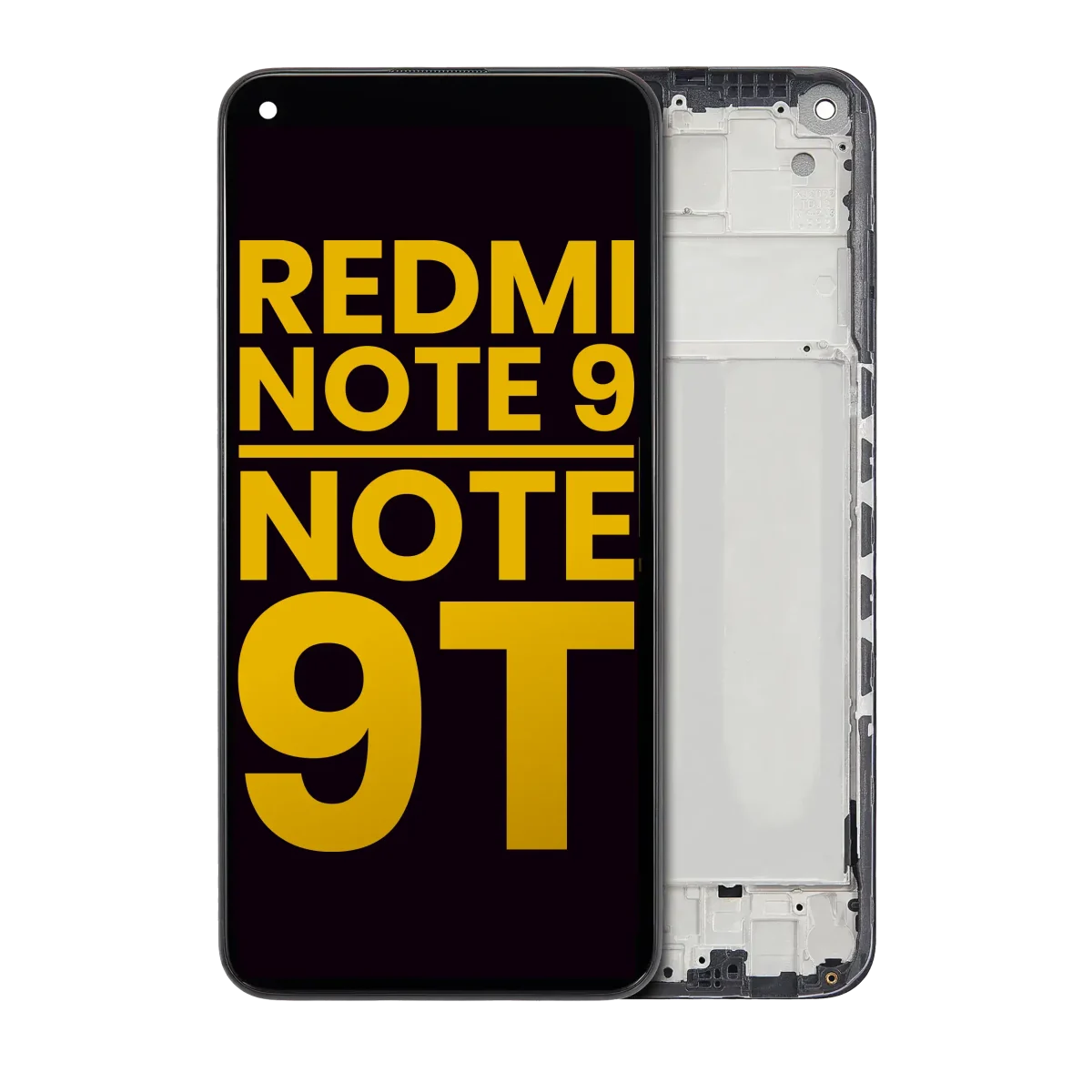 Xiaomi Redmi Note 9T İle Uyumlu Ekran Dokunmatik Çerçeveli (Tüm Renkler Uyumlu) - Görsel 2