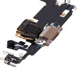 iphone 11 İle Uyumlu Şarj Yeri  Girişli ve Mikrofonlu Şarj Filmi  Gold - Görsel 5