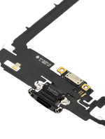 iphone 11 İle Uyumlu Şarj Yeri  Girişli ve Mikrofonlu Şarj Filmi Pro Max Aftermarket Plus Uzay Grisi - Görsel 3