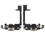 iphone 11 Pro İle Uyumlu Şarj Yeri  Girişli ve Mikrofonlu Şarj Filmi Gold - Görsel 2
