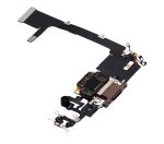 iphone 11 Pro İle Uyumlu Şarj Yeri  Girişli ve Mikrofonlu Şarj Filmi Gold - Görsel 4