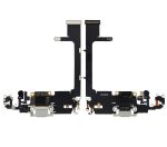 iphone 11 Pro İle Uyumlu Şarj Yeri  Girişli ve Mikrofonlu Şarj Filmi Gümüş - Görsel 2