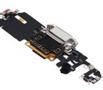 iphone 11 Pro İle Uyumlu Şarj Yeri  Girişli ve Mikrofonlu Şarj Filmi Gümüş - Görsel 5