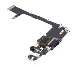 iphone 11 Pro İle Uyumlu Şarj Yeri  Girişli ve Mikrofonlu Şarj Filmi Uzay Grisi - Görsel 4
