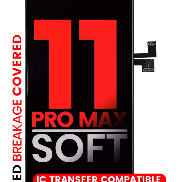 iphone 11 Pro Max ile Uyumlu Ekran Dokunmatik %100 Oled (Soft)