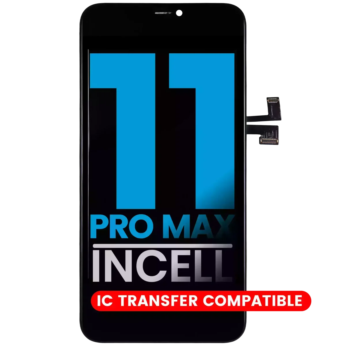iphone 11 Pro Max ile Uyumlu Ekran Dokunmatik Yan Sanayi: A Kalite İncell - Görsel 5