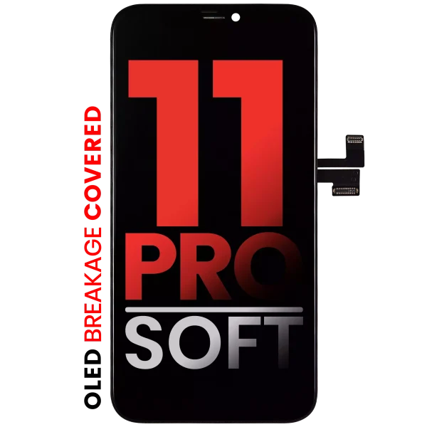 iphone 11 Pro ile Uyumlu Ekran Dokunmatik %100 Oled (Soft)