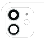 iphone 12 / 12 Mini Aftermarket Plus Yeşil İle Uyumlu Braket ve Çerçeveli Arka Kamera Servis Paket Orjinal Ürün Lensi
